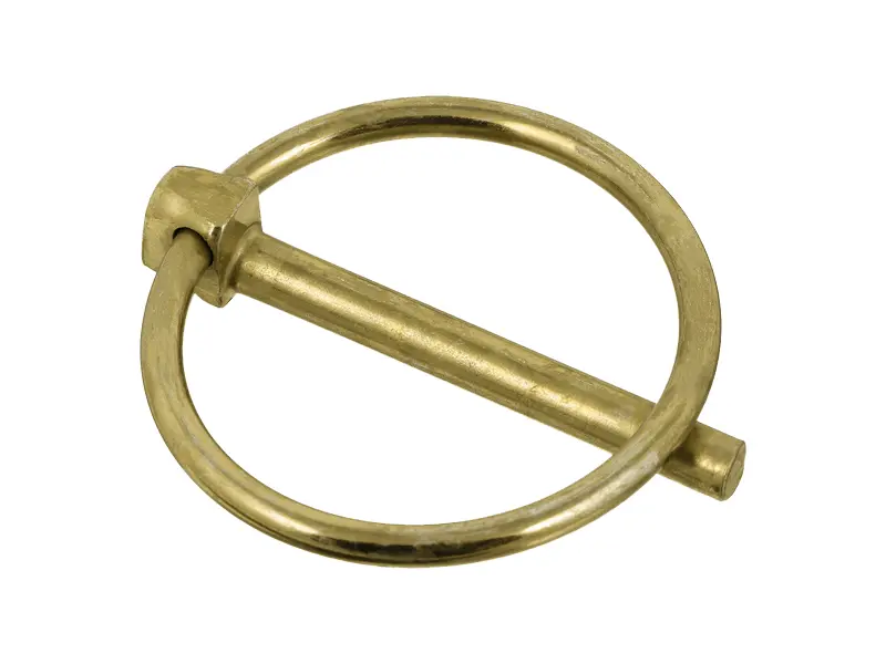 3/16" X 1-5/16" Lynch Pin Carbon Steel Yellow Zinc