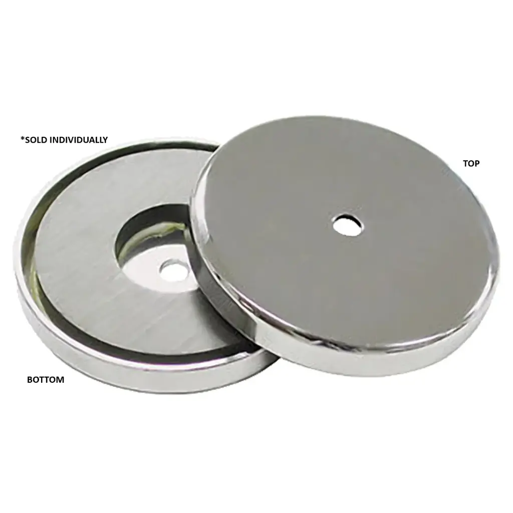 3-3/16" Round Magnet W/ Center Hole (95 Lb)
