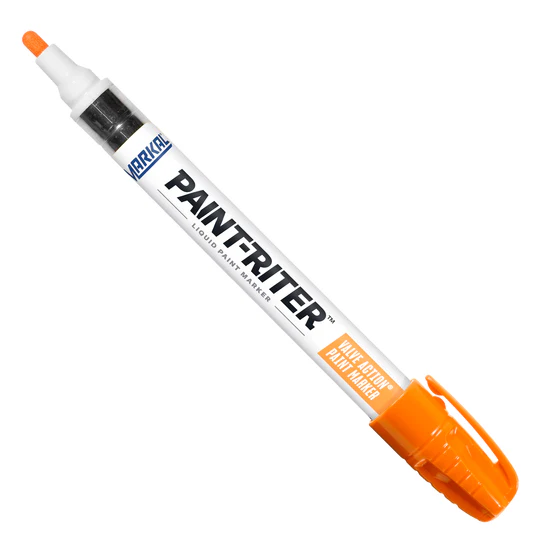 Orange Valve Action Paint Marker (Markal)