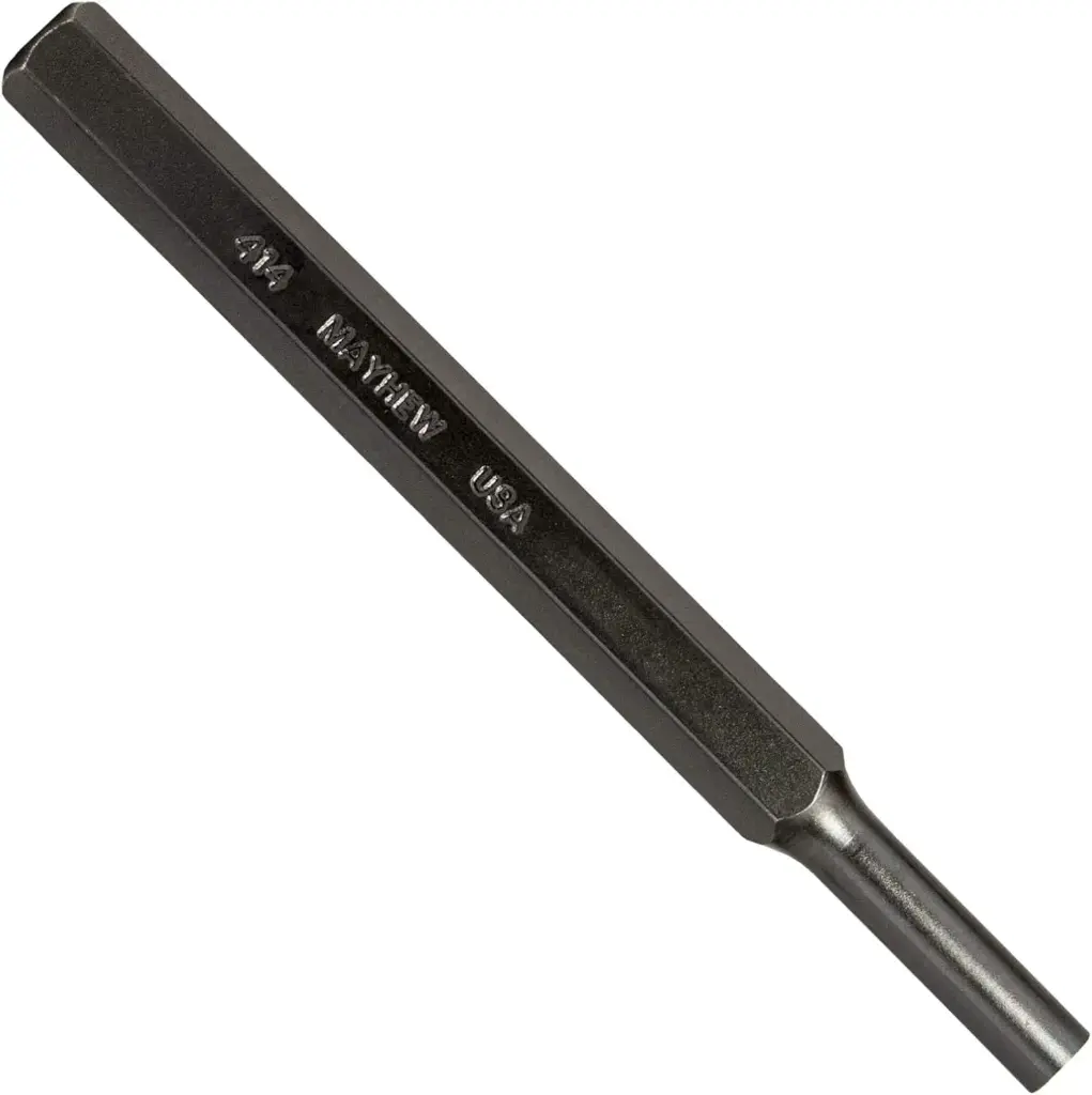 414-5/16" X 6" [1/2" Body] Pin Punch (Mayhew/USA)