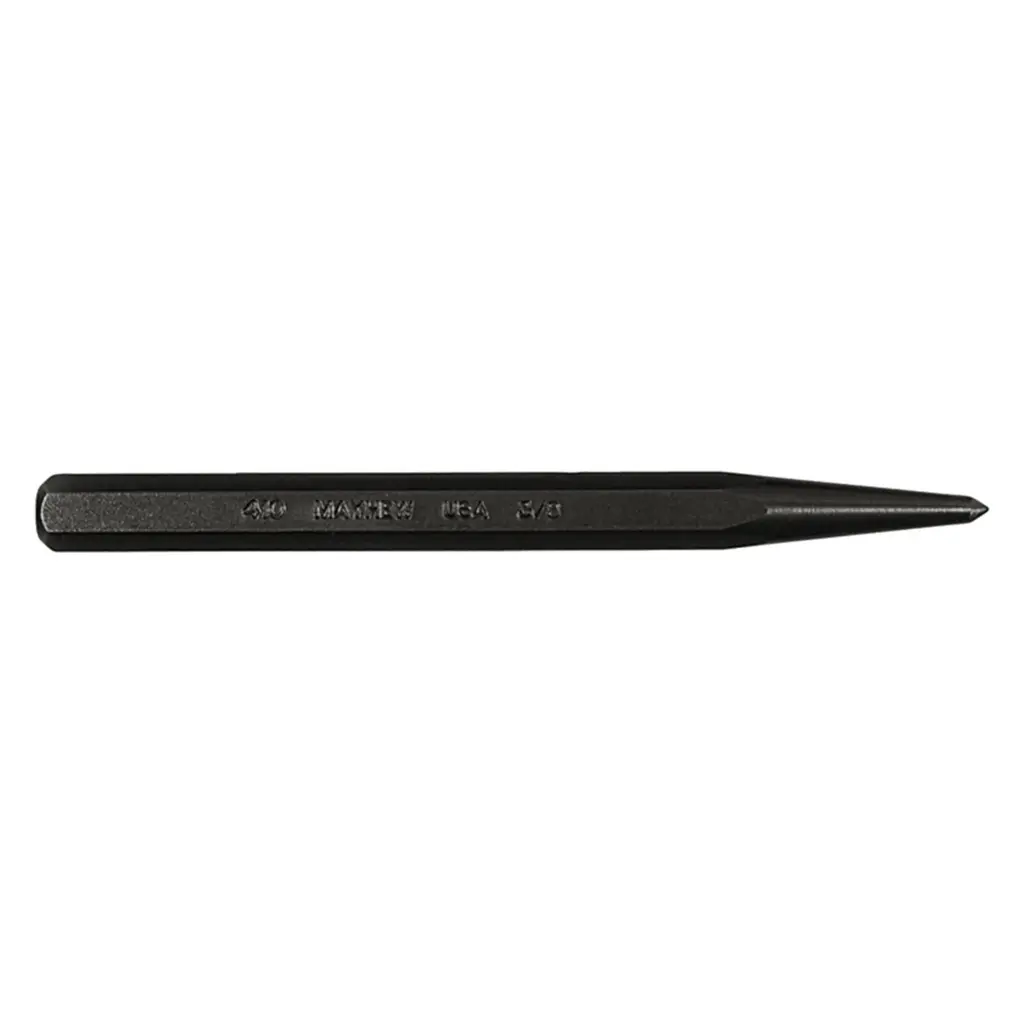 415-3/8" X 5" [3/16 Tip] Short Center Punch (Mayhew/USA)