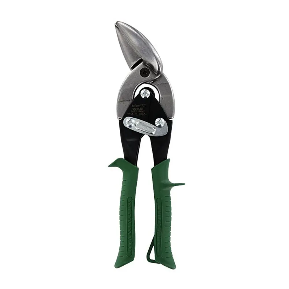 Right Offset Cut Aviation Snips (Midwest)