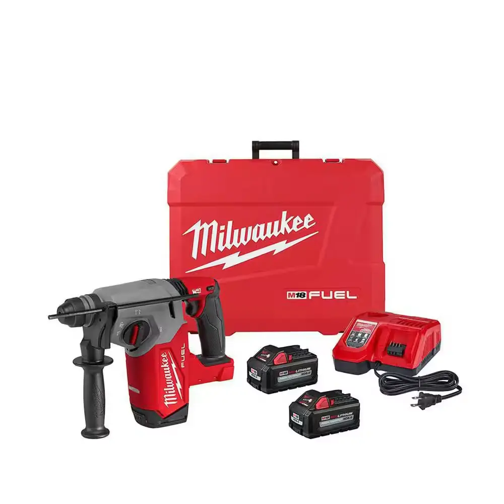 1" SDS+ Rotohammer Kit W/[2] 6.0 Batteries & Charger (Milwaukee)