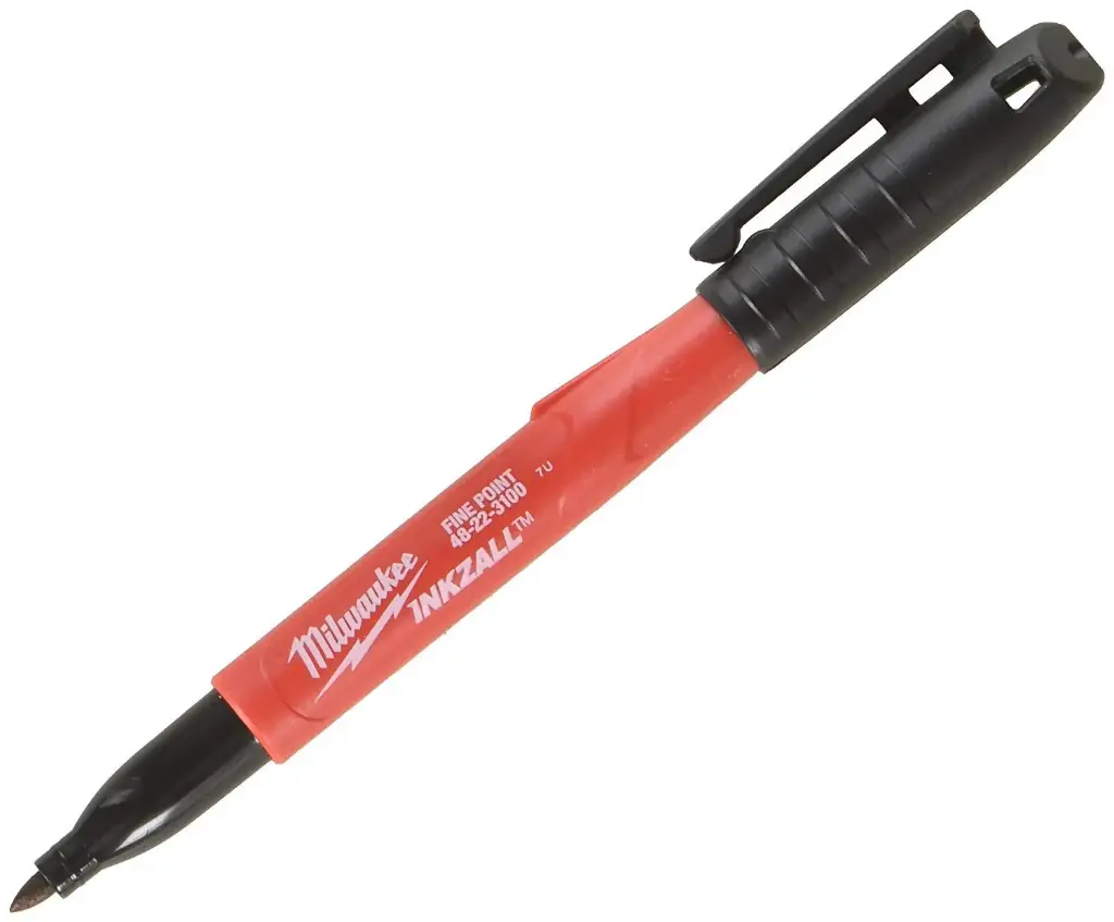 INKZALL Black Jobsite Marker (Milwaukee)