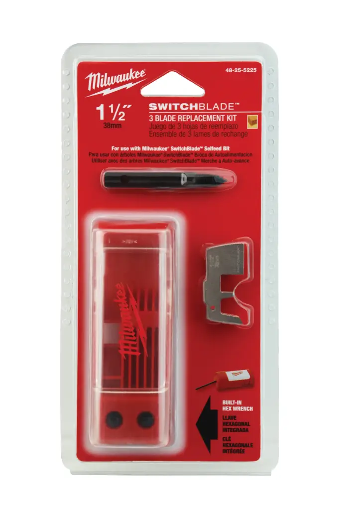 1-1/2" Switch Blade 3 Blade Replacement Kit (Milwaukee)