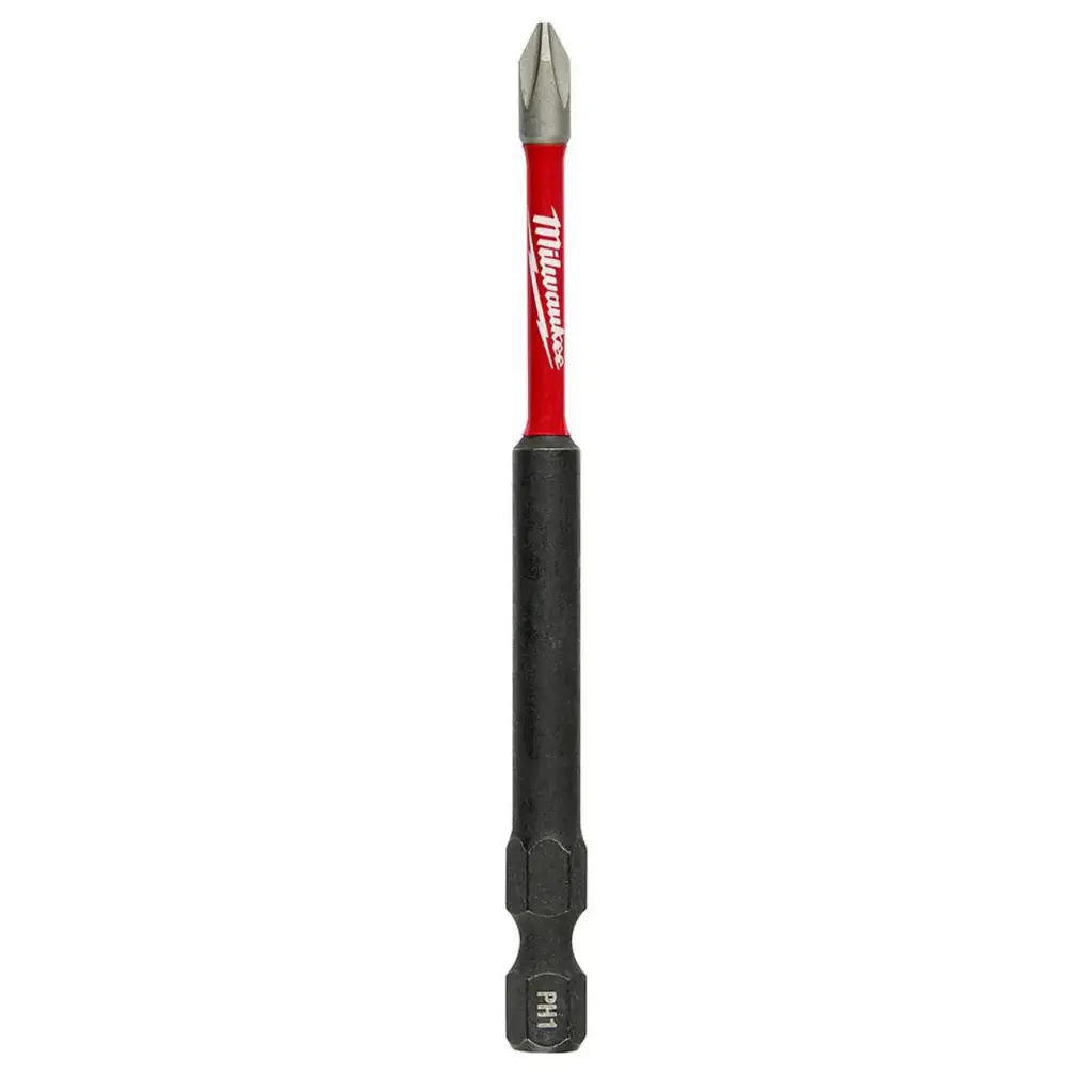 #1 Phillips X 3-1/2" Impact Driver Bit (Milwaukee/SHOCKWAVE)