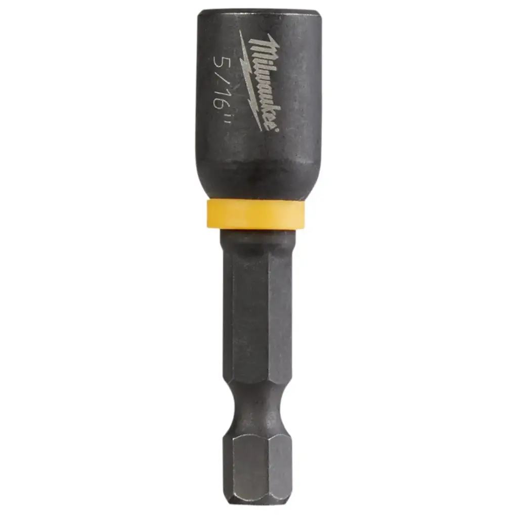 5/16" X 1-7/8" Impact/Alloy Steel Magnetic Nut Driver (Milwaukee/SHOCKWAVE)