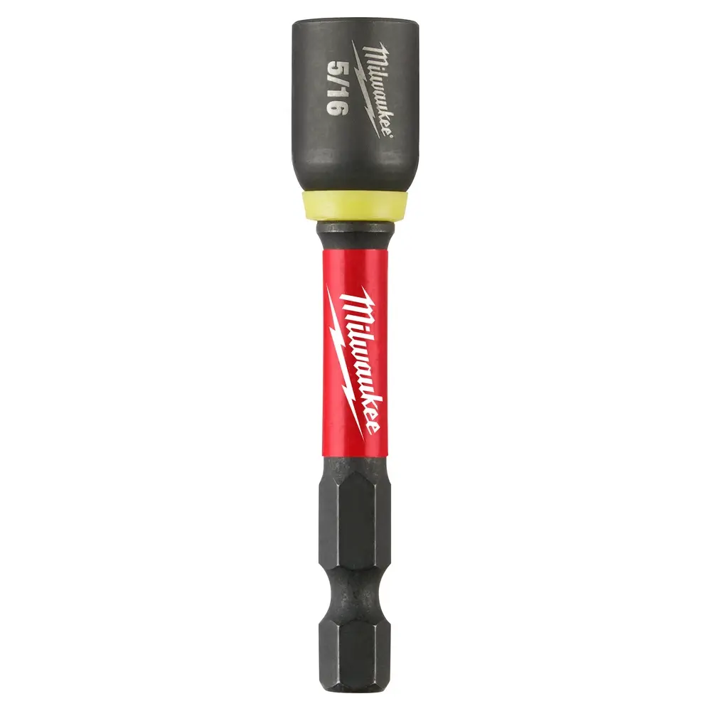 5/16" X 2-9/16" Impact/Alloy Steel Magnetic Nut Driver (Milwaukee/SHOCKWAVE)