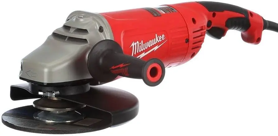 7"/9" Angle Grinder W/Lock-On 15 AMP (Milwaukee)