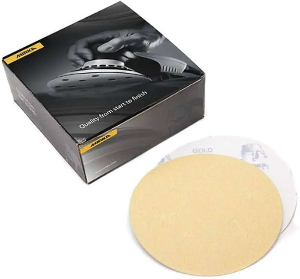 5" X 100 Grit PSA Sanding Disc [No Holes] 100Pk (Mirka)