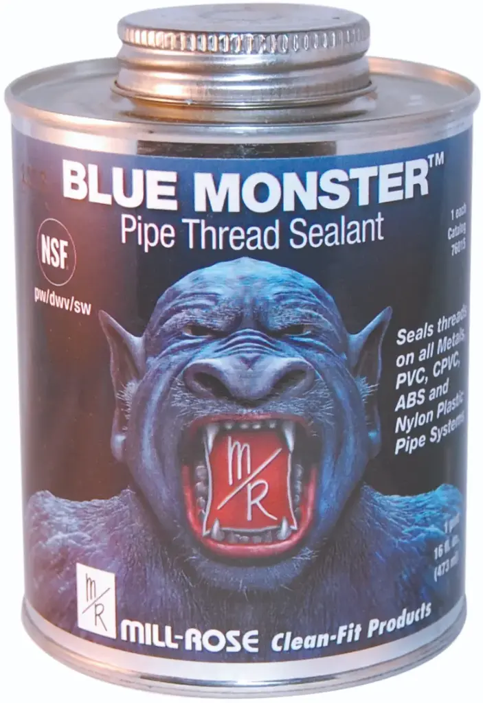 16oz Industrial Grade Thread Sealant (Blue Monster/Mill-Rose)