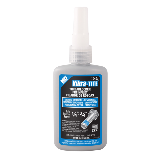 Blue Threadlocker Medium Strength 50ml (Vibra-Tite)