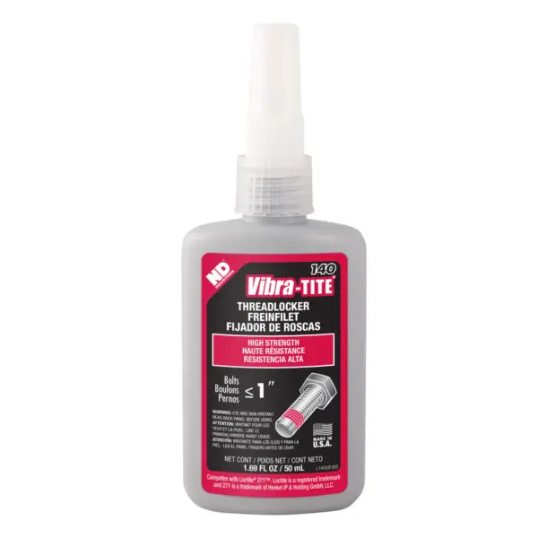 Red High Strength Threadlocker 50ml (Vibra-Tite)