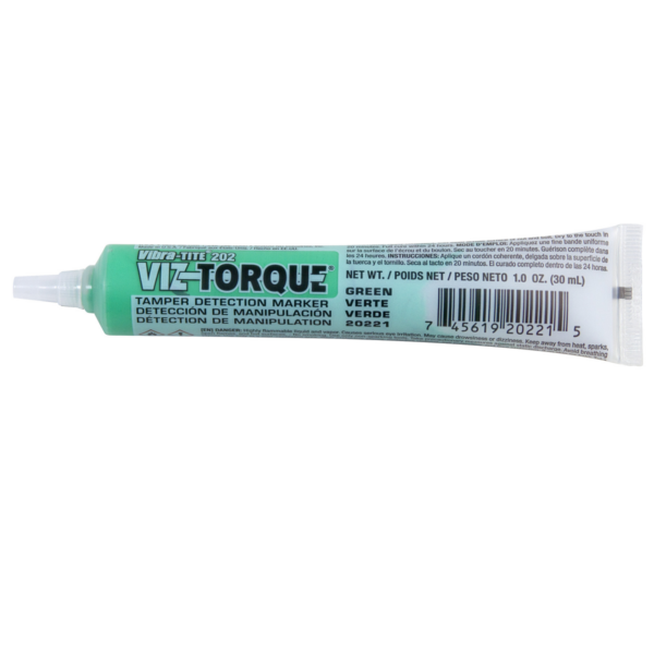 Green Viz-Torque Tamper Detection Marker (Vibra-Tite)