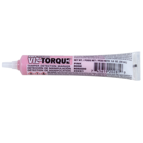Pink Viz-Torque Tamper Detection Marker (Vibra-Tite)