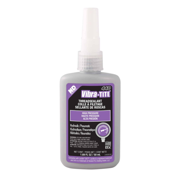 Purple Pneumatic/Hydraulic Thread Sealant 50ml (Vibra-Tite)
