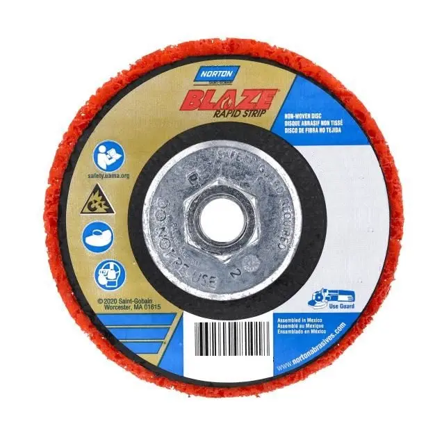 4-1/2" X 5/8"-11 BLAZE Rapid Strip Disc (Norton)