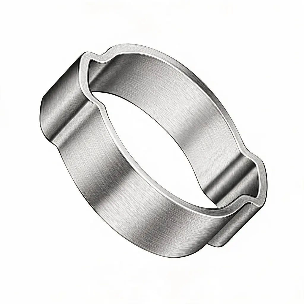 5/8" (.591-.709) Two Eared Clamp Stainless Steel Oetiker