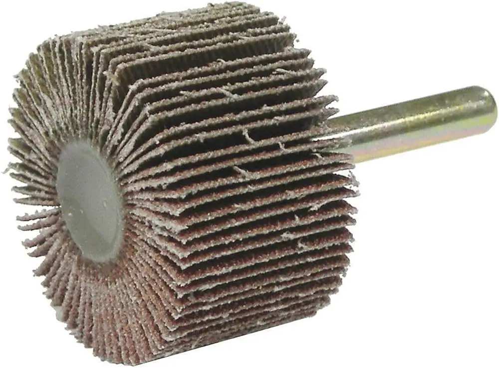 1-1/2" X 1" X 1/4" Flap Wheel 80 Grit A/O