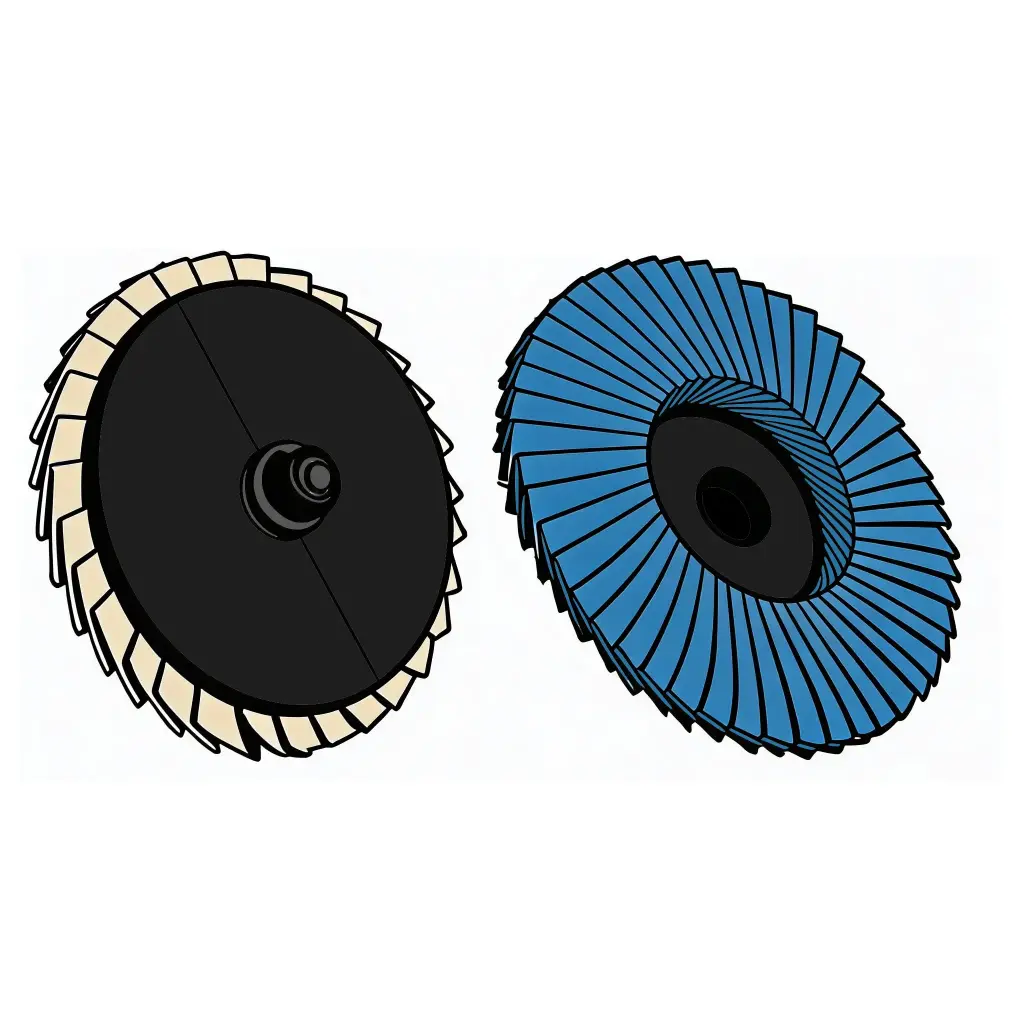 2" Roloc Flap Disc 80 Grit Zirconia