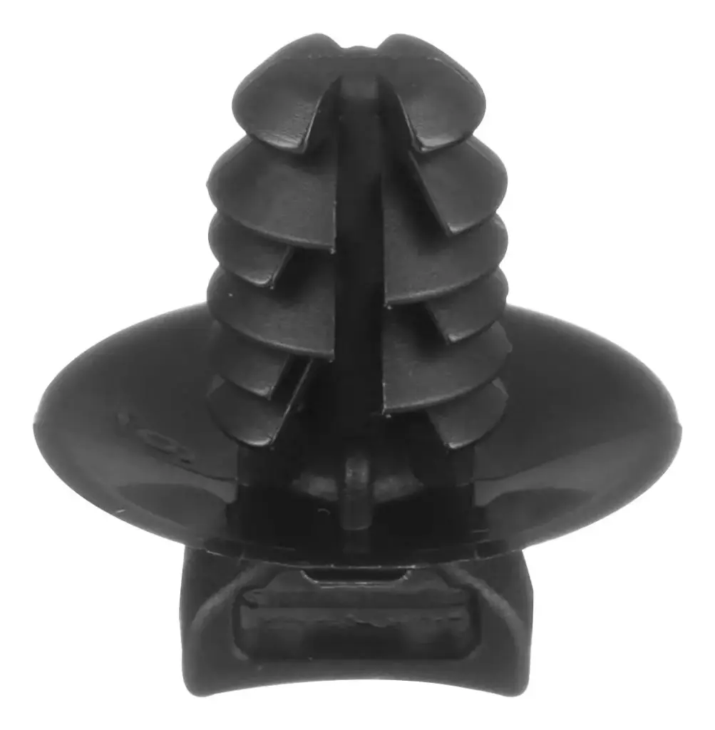 100Pk 50lb Cable Tie Fir Tree Push Mount [0.25"-0.28"/6.3mm-7.1mm Hole Size] (Panduit)