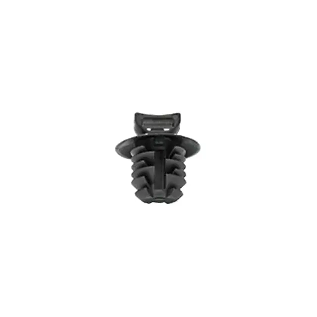 100Pk 50lb Cable Tie Fir Tree Push Mount [0.35"-0.40"/9.0mm-10.0mm Hole Size] (Panduit)