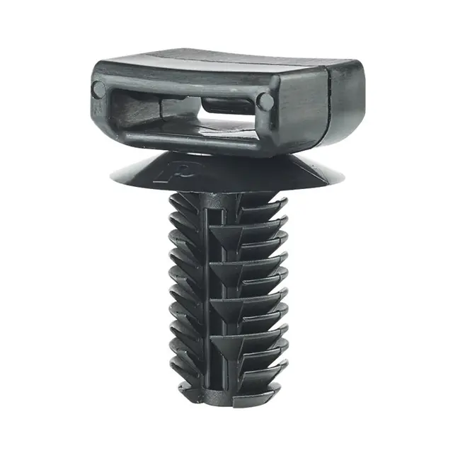25Pk HD 250lb Cable Tie Fir Tree Push Mount [0.354" Hole Size] (Panduit)