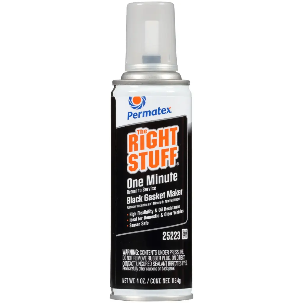 Black Gasket Maker "The Right Stuff" [4oz Whizz Tube] (Permatex)