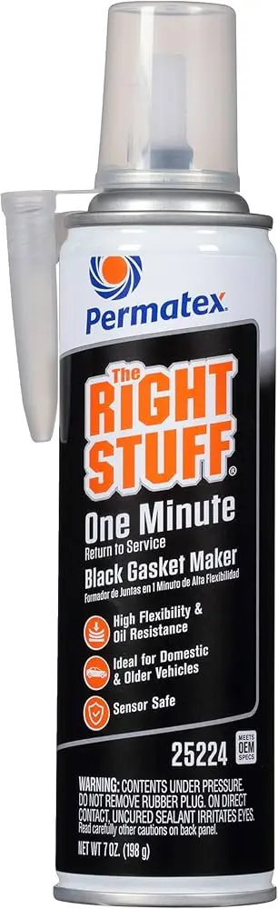 Black Gasket Maker "The Right Stuff" [7oz Whizz Tube] (Permatex)