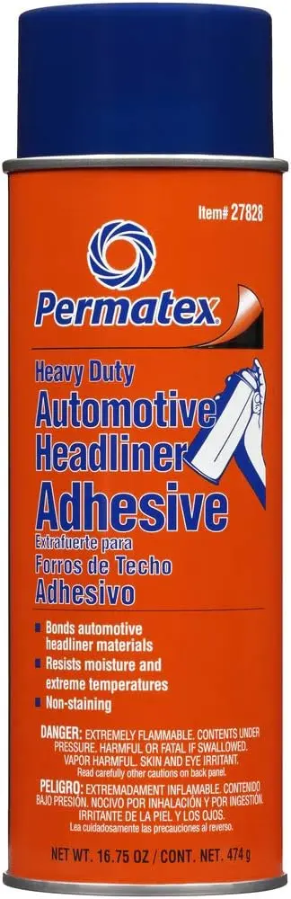 Heavy Duty Headliner & Carpet Adhesive 16oz Aerosol (Permatex)