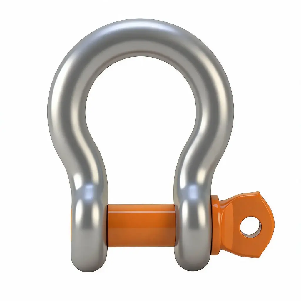 1" Screw Pin Shackle Galvanized (Domestic)