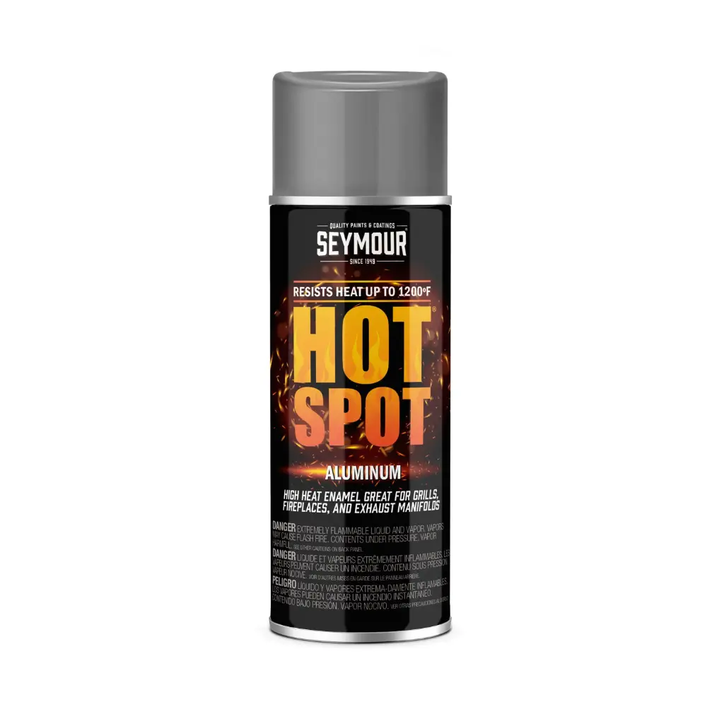 Aluminum Hi-Heat Resistant Spraypaint (Seymour/Hot Spot) *6 Per Box