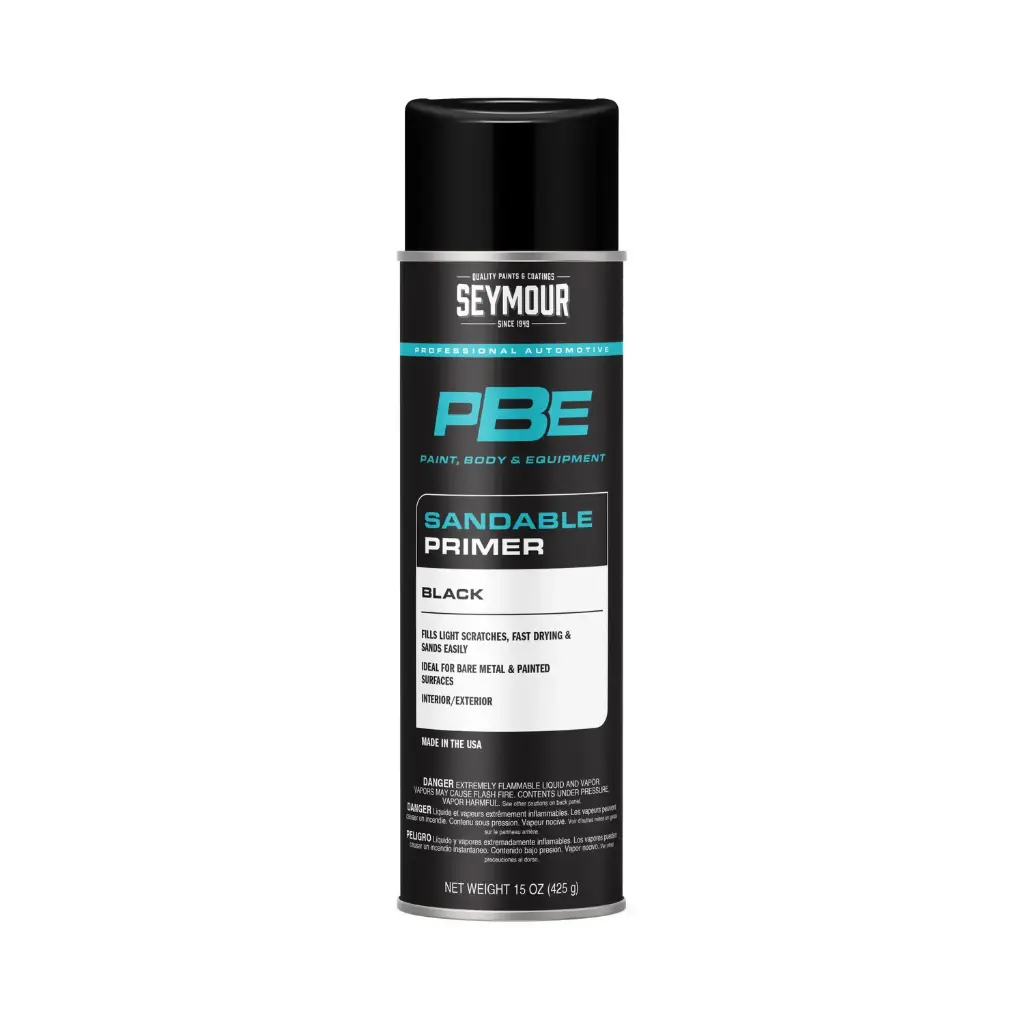 Sandable Black Primer Spraypaint (Seymour/PBE)