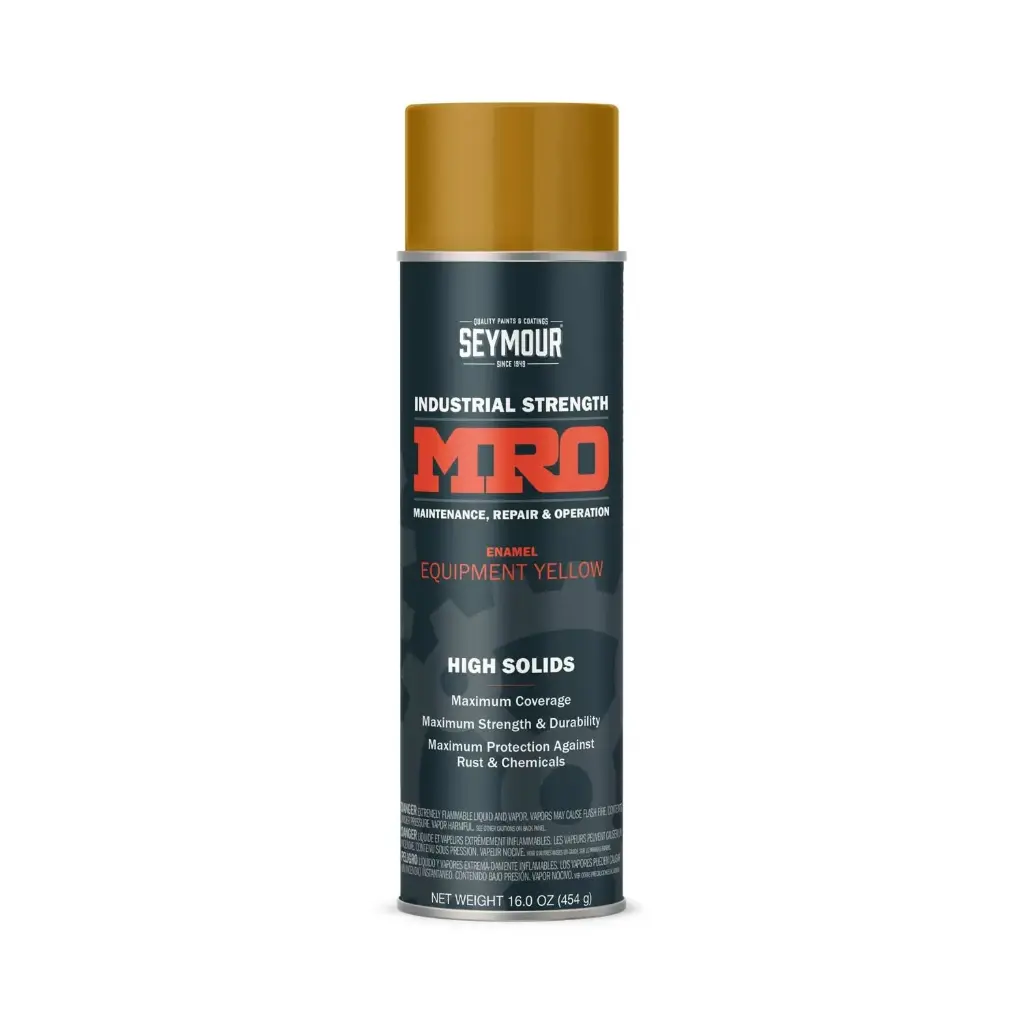 New Equipment Yellow Spraypaint (Seymour/MRO)