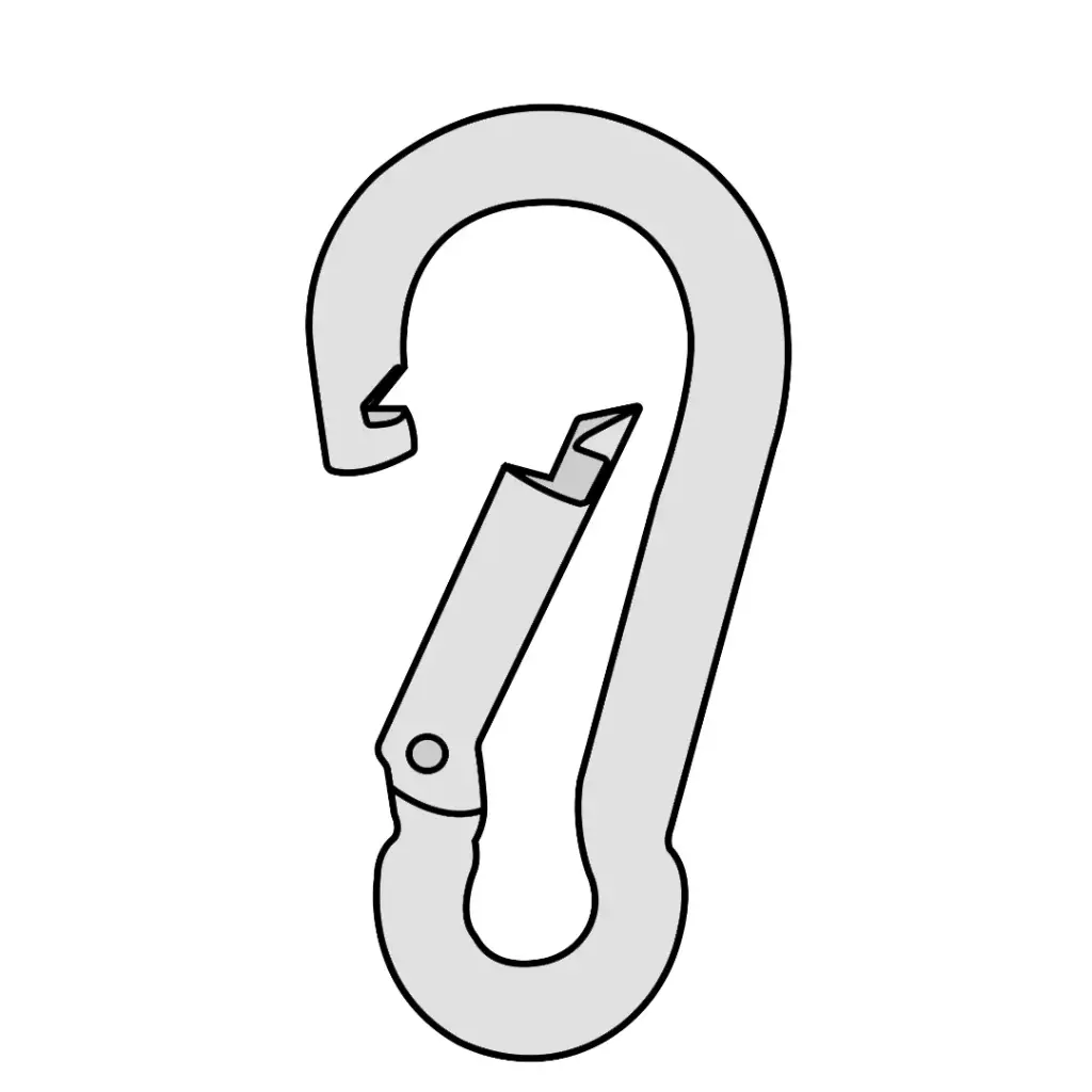 1/2" Snap Link Stainless Steel
