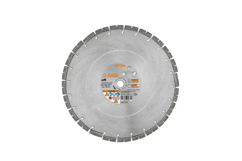 14" X 0.126 X 20mm Arbor Premium Universal [Asphalt, Brick & Concrete] Cutting Diamond Blade D-BA90 (Stihl)
