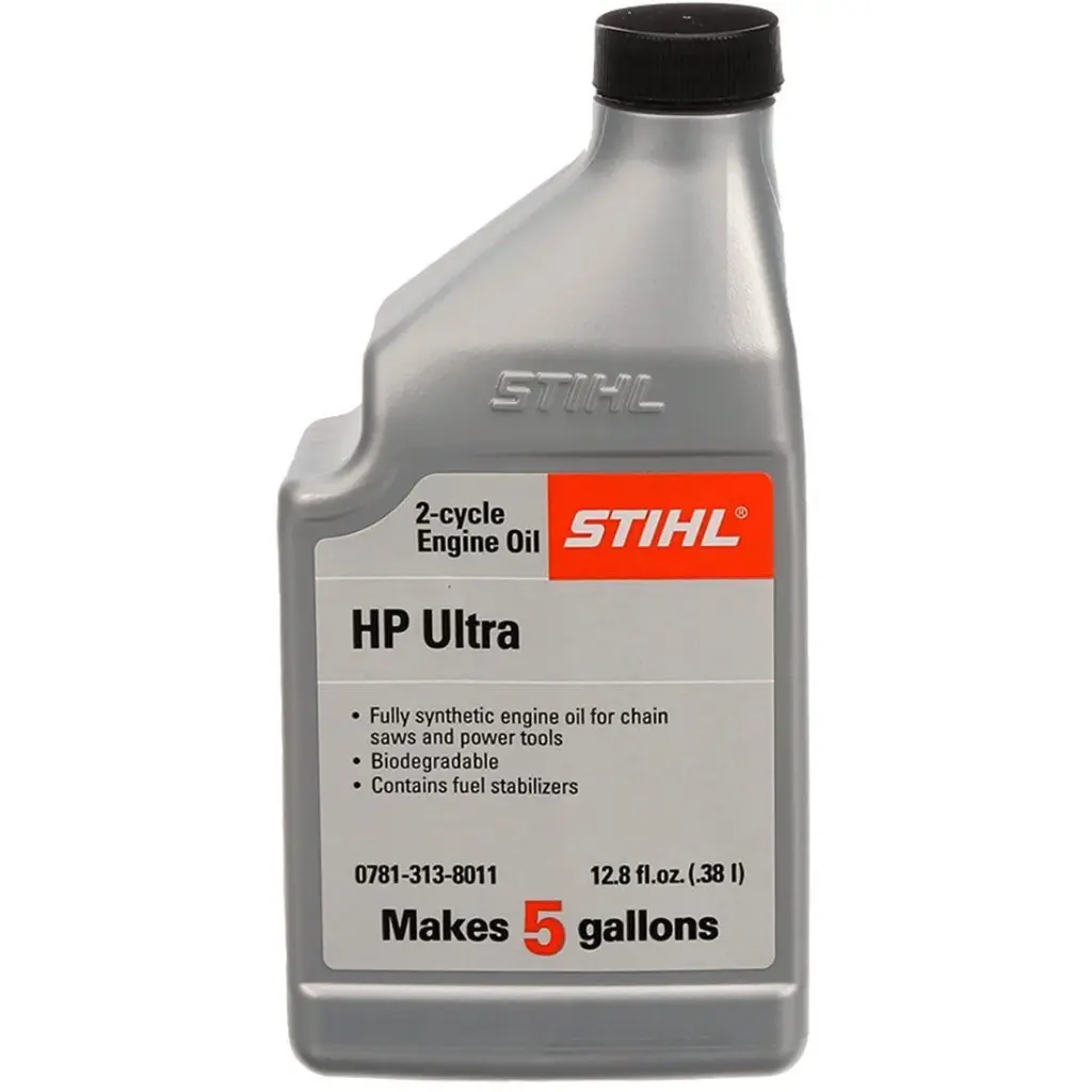 12.8oz HP Ultra 2-Cycle Engine Oil Mix [makes 5 Gallons] (Stihl)