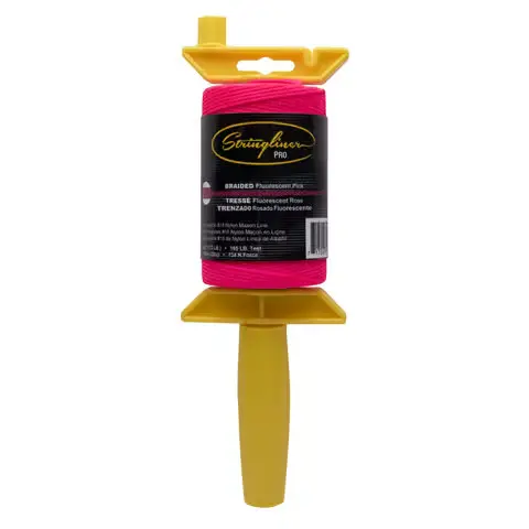 500Ft Pink Twine Reel w/Dispenser (Stringliner)
