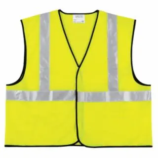 Class 2 Safety Vest Yellow Velcro (2X-Large)