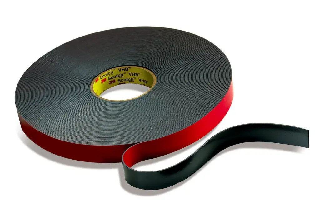 1" X 15.4ft Heavy Duty 5952 Double Sided Mounting Tape (3M)
