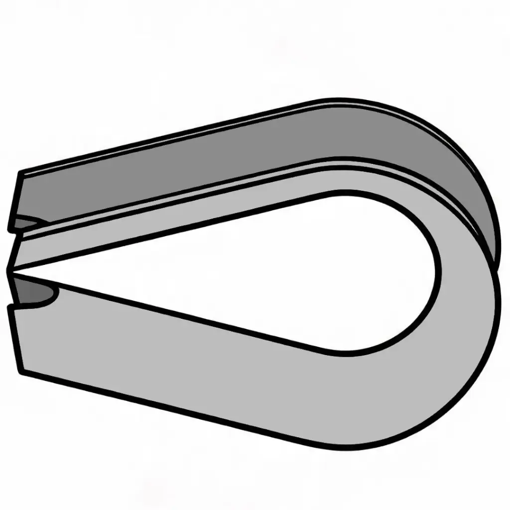 3/32" Wire Rope Cable Thimble