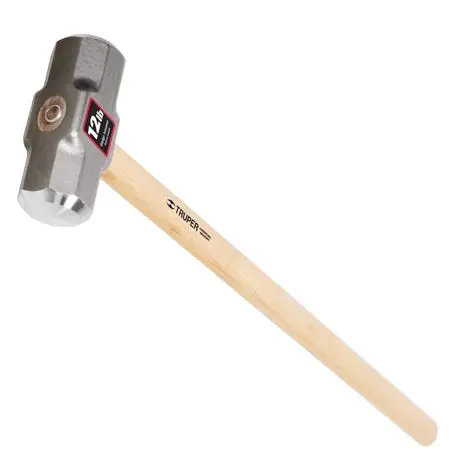 12Lb Sledge Hammer W/36" Hardwood Handle (Truper)