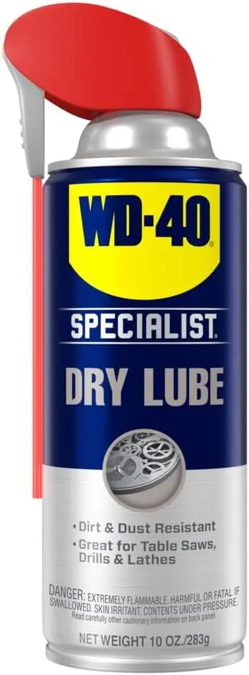 Dry Lube W/PTFE Smart Straw [10oz] (WD-40 Specialist)
