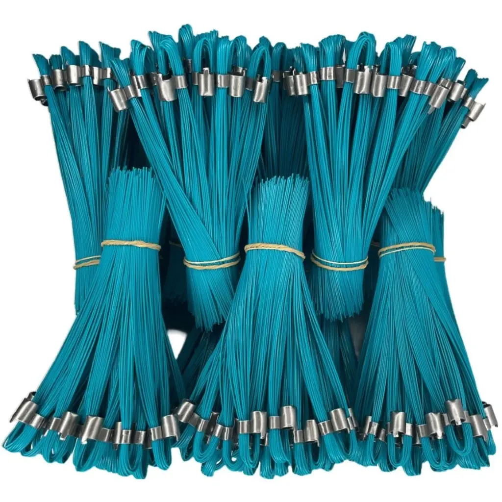 [1000Ct] 6" Blue Marking Whiskers
