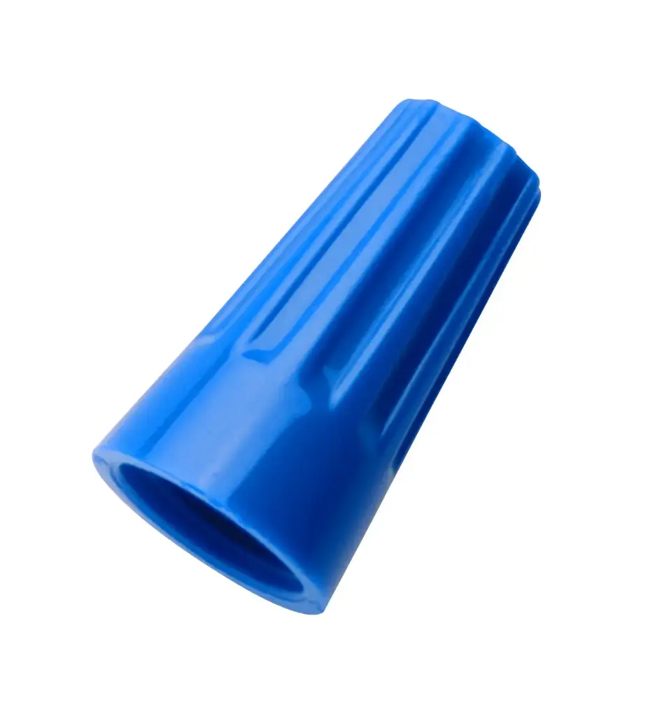 Blue 22-14Ga Non-Winged Wire Nut [Min. 3 #20  Max. 3 #16] 300V