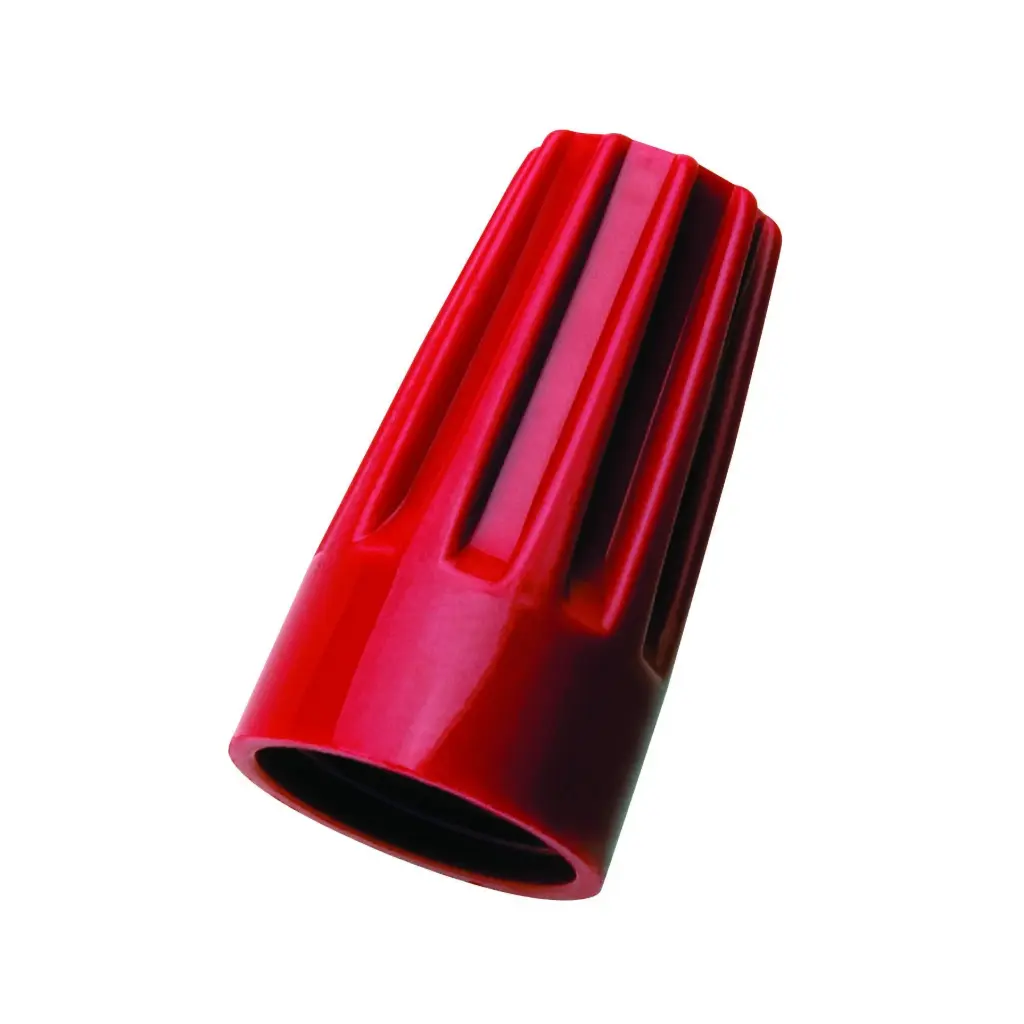 Red 20-8Ga Non-Winged Wire Nut [Min. 2 #14  Max. 4 #12] 600V