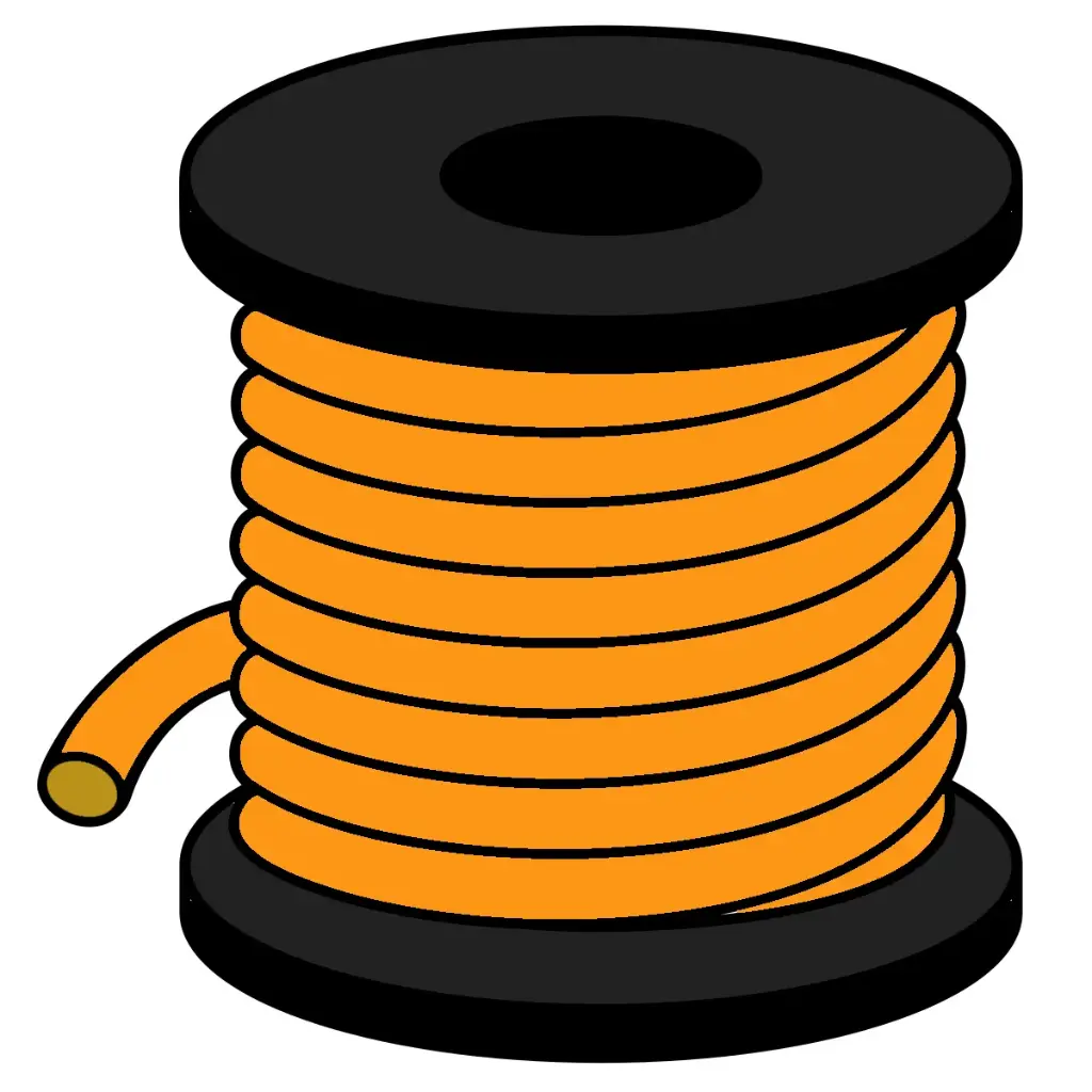 16 GA. Primary Wire (Orange 100')