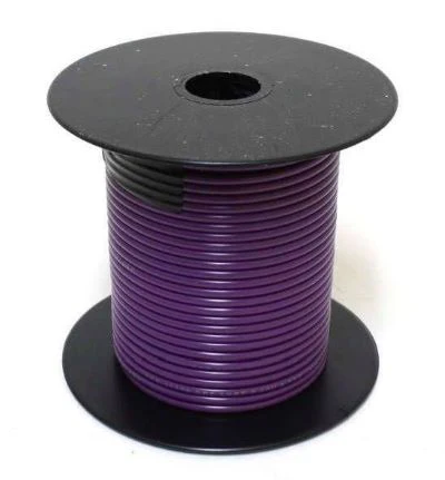 16 GA. Primary Wire (Purple 100')