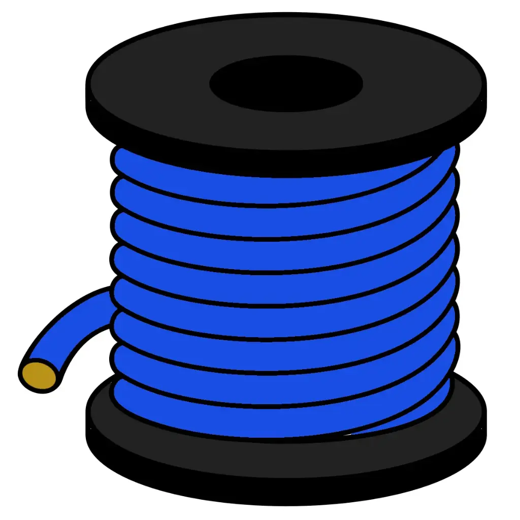 18 GA. Primary Wire (Blue 100')