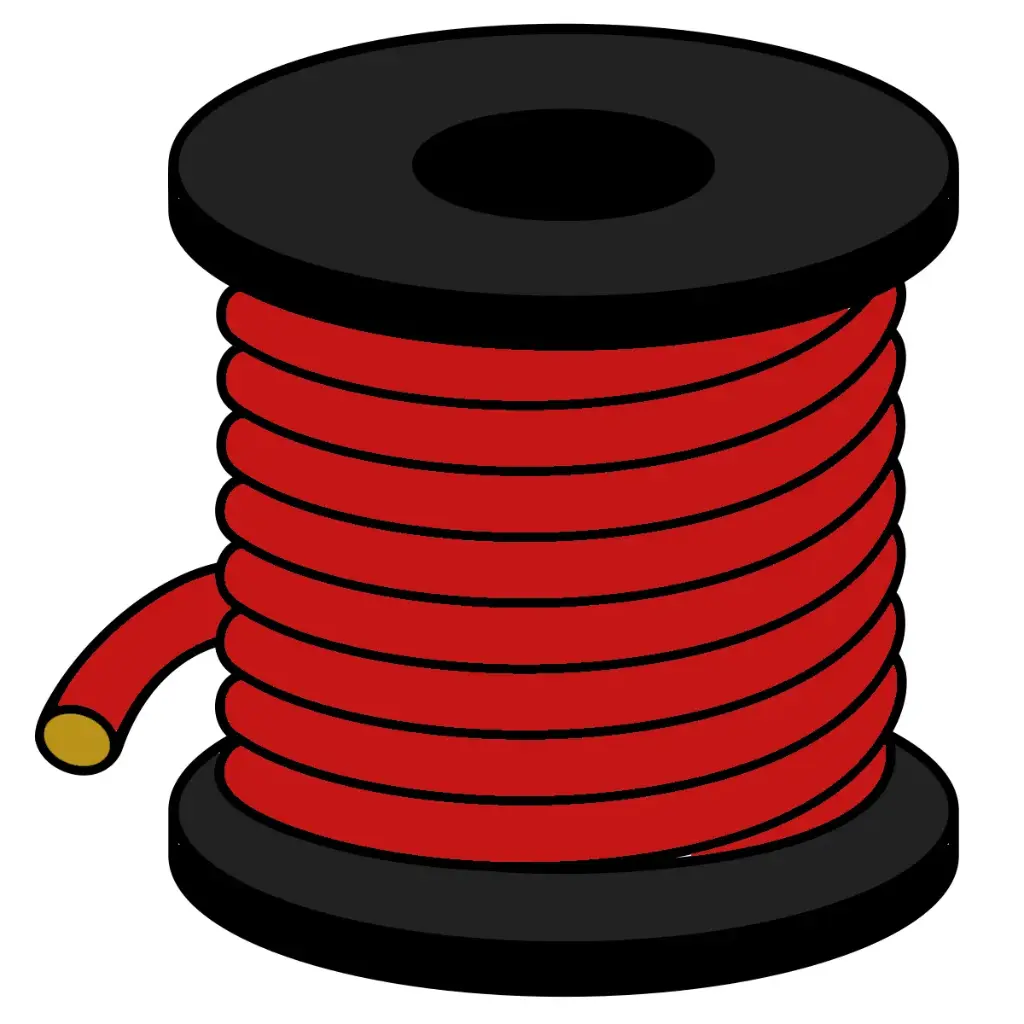22 GA. Primary Wire (Red 100')